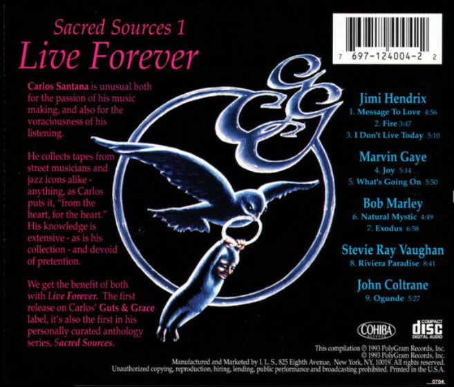 Sacred Sources 1 - Live Forever
