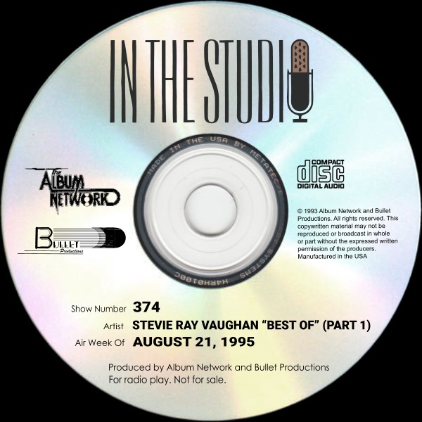 Stevie Ray Vaughan - In the Studio 1995