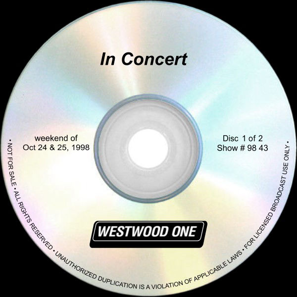 Stevie Ray Vaughan - Westwood One 98-43