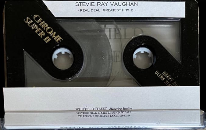Stevie Ray Vaughan - Real Deal Cassette Promo