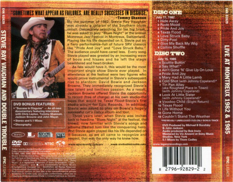 Stevie Ray Vaughan - Live at Montreux