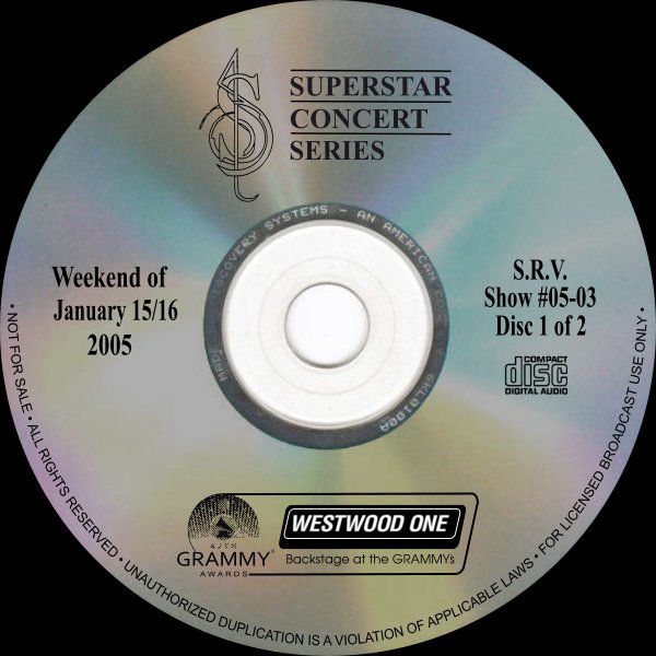 Stevie Ray Vaughan - Westwood One 2005