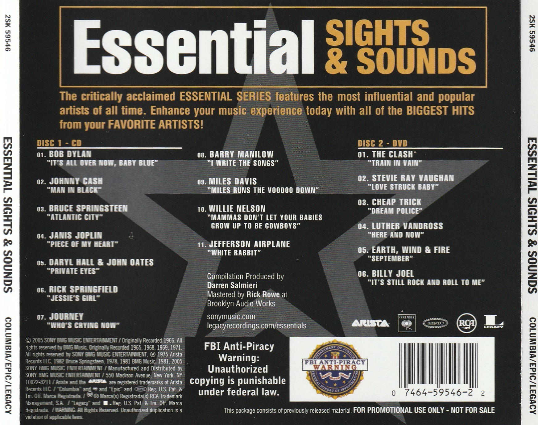 Stevie Ray Vaughan - Essential Sights and Sounds 2005