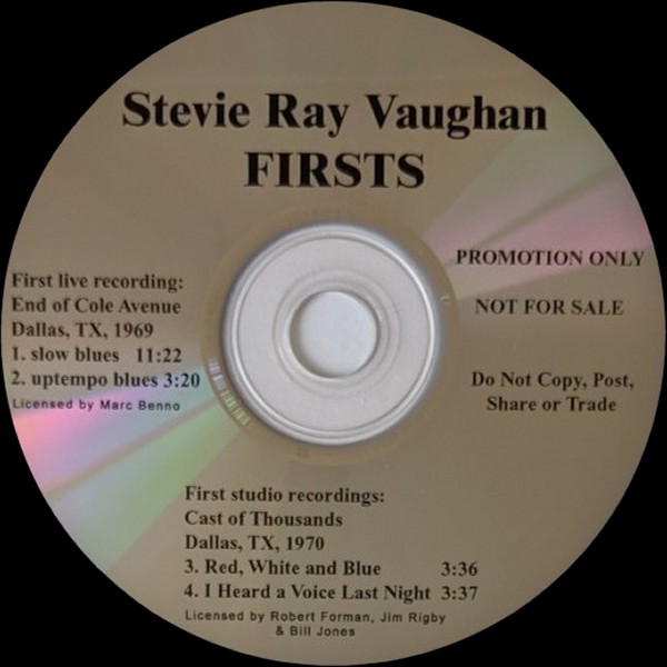 Stevie Ray Vaughan - Firsts Promo