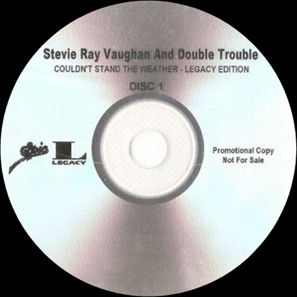 Stevie Ray Vaughan - Couldn't Stand the Weather US Legacy Edition Promo