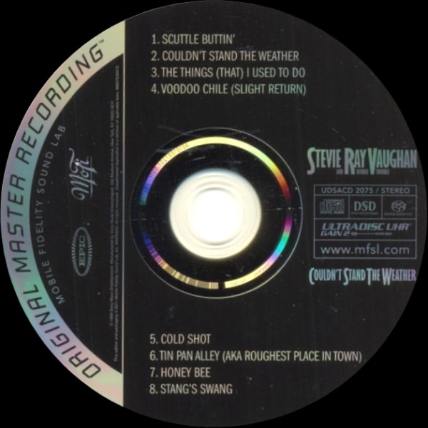 Stevie Ray Vaughan - Mobile Fidelity Sound Lab CD