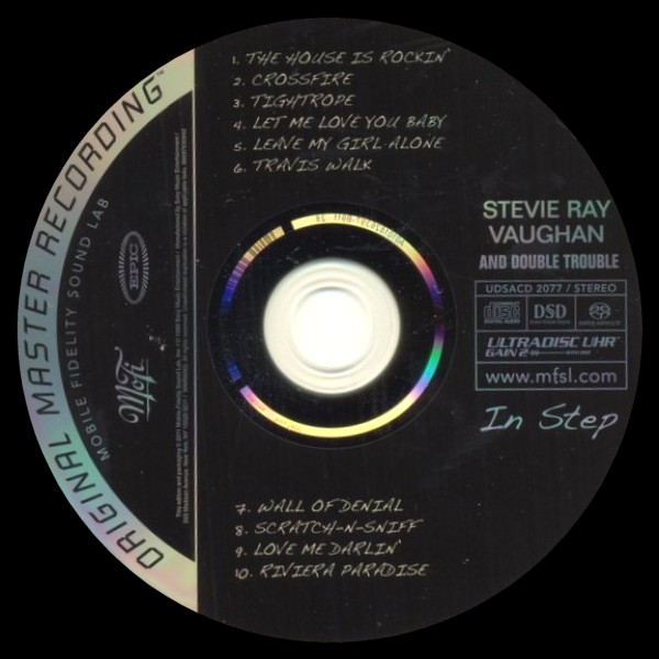 Stevie Ray Vaughan - Mobile Fidelity Sound Lab CD