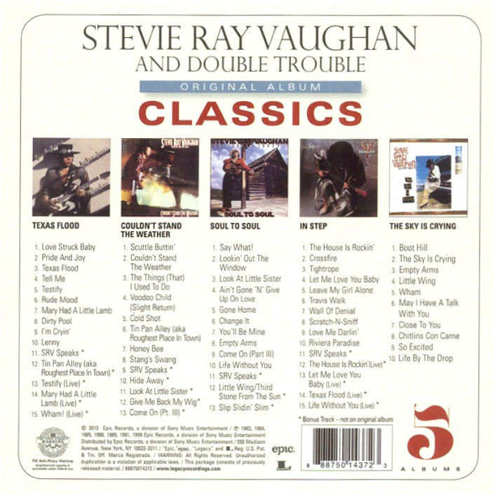 Stevie Ray Vaughan - Original Album Classics