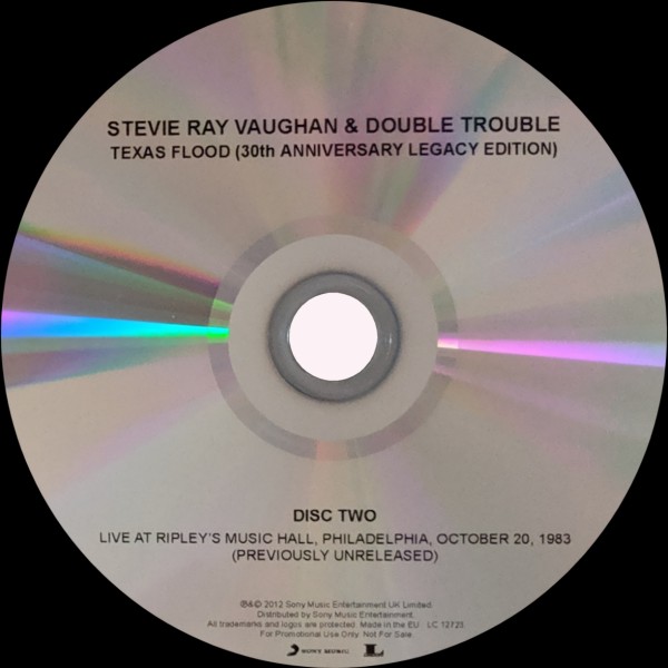 Stevie Ray Vaughan - Texas Flood Legacy Edition EU Promo
