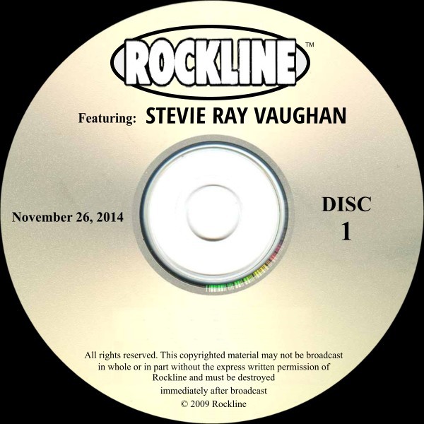 Stevie Ray Vaughan - Rockline Radio Show 2014