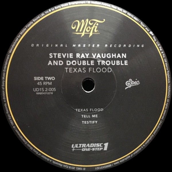 Stevie Ray Vaughan - 2019 - Texas Flood - Mobile Fidelity Sound Lab Ultradisc