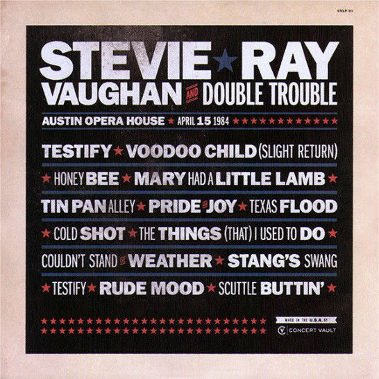 Stevie Ray Vaughan - Austin Opera House 1984
