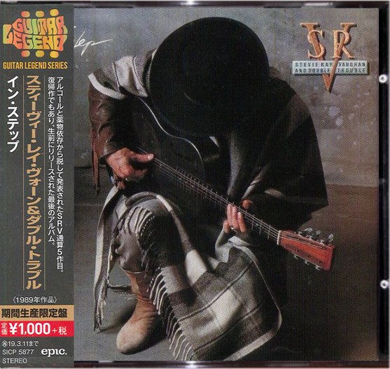 Stevie Ray Vaughan - In Step Japanese CD