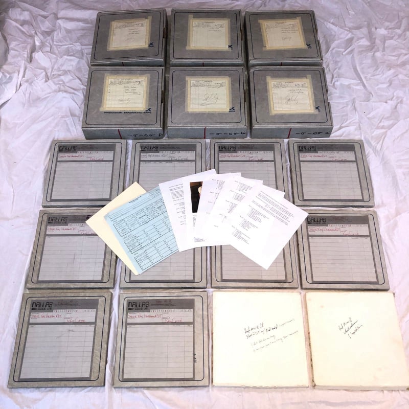 Stevie Ray Vaughan Live Alive Master Tapes