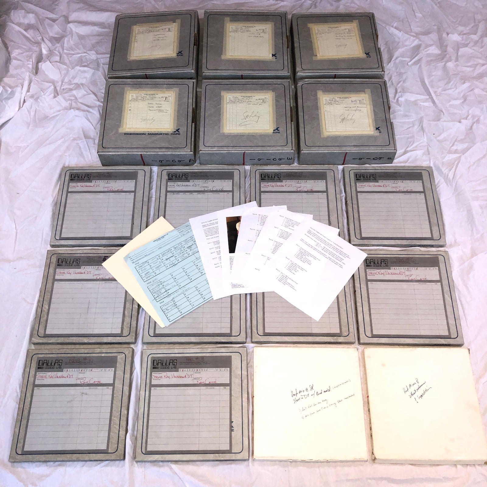 Stevie Ray Vaughan Live Alive Master Tapes