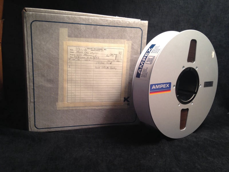 Stevie Ray Vaughan Live Alive Master Tapes