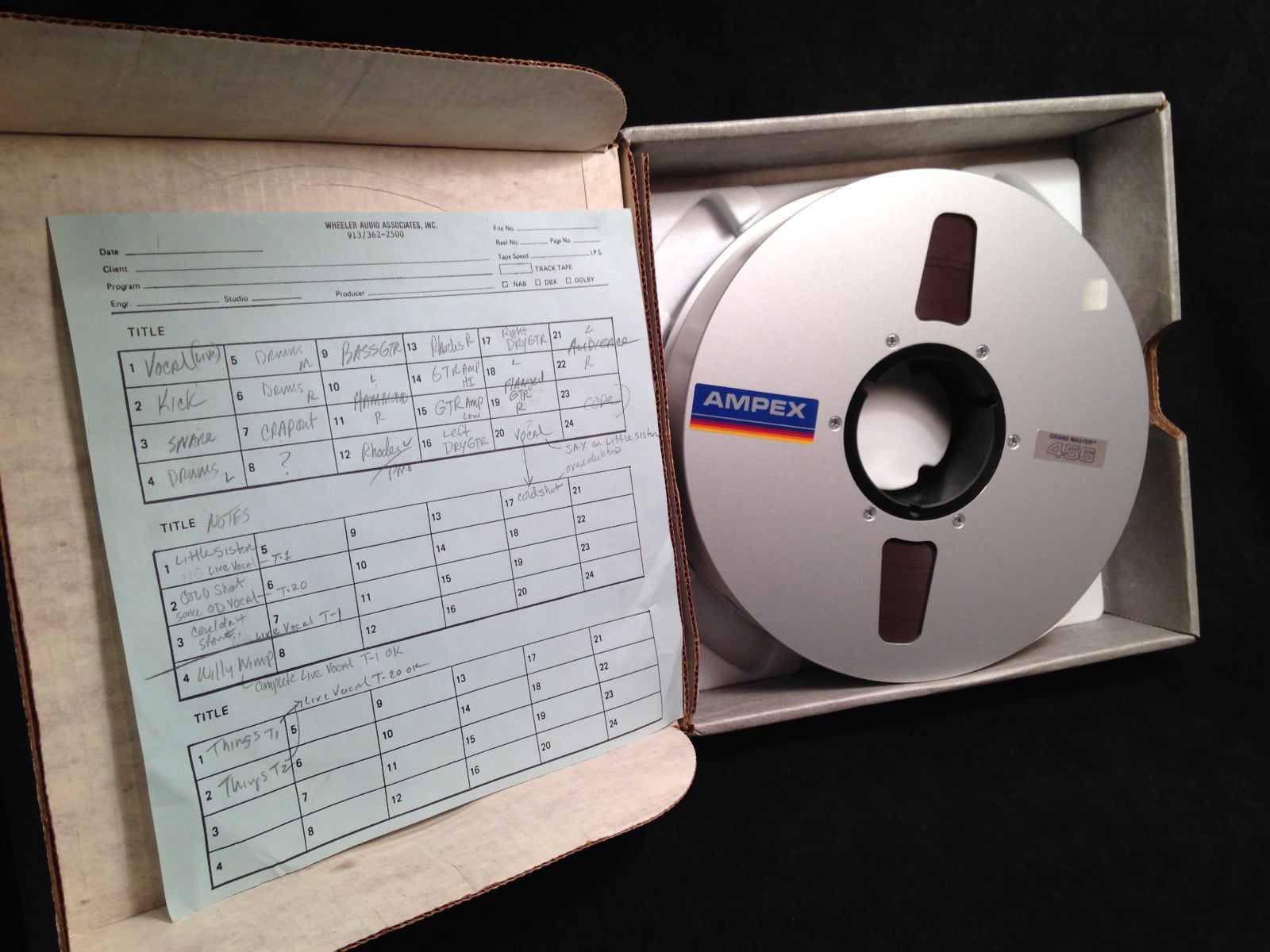 Stevie Ray Vaughan Live Alive Master Tapes