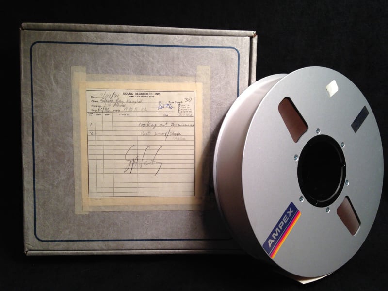 Stevie Ray Vaughan Live Alive Master Tapes