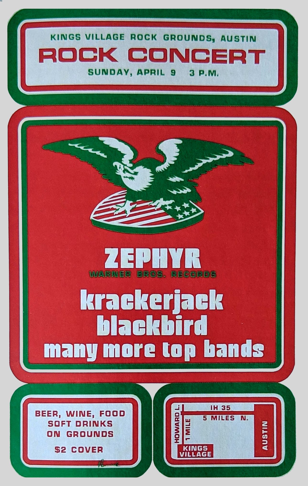 Blackbird Gig Poster