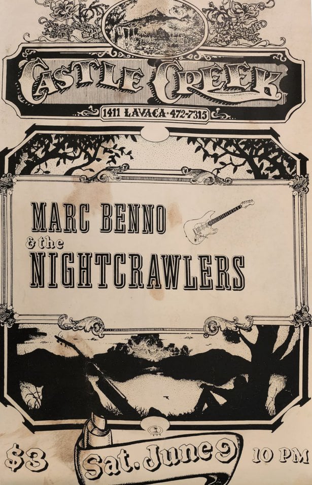 The Nightcrawlers Gig Poster