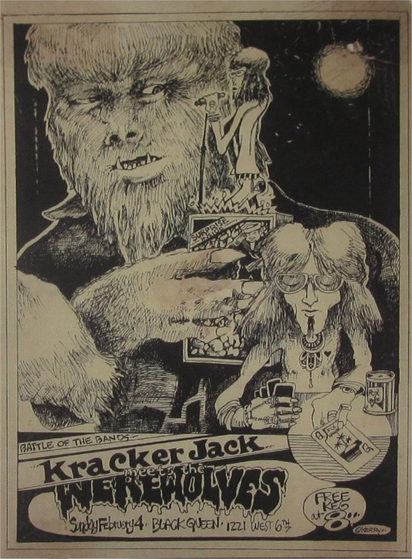 Krackerjack Gig Poster