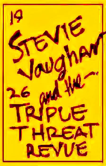 Triple Threat Review Gig Poster