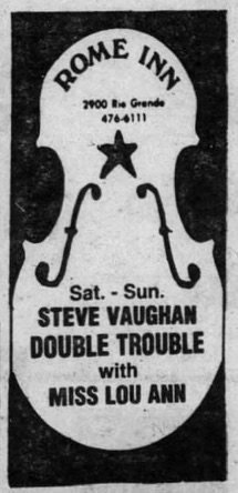 Early Double Trouble Newspaper Advert