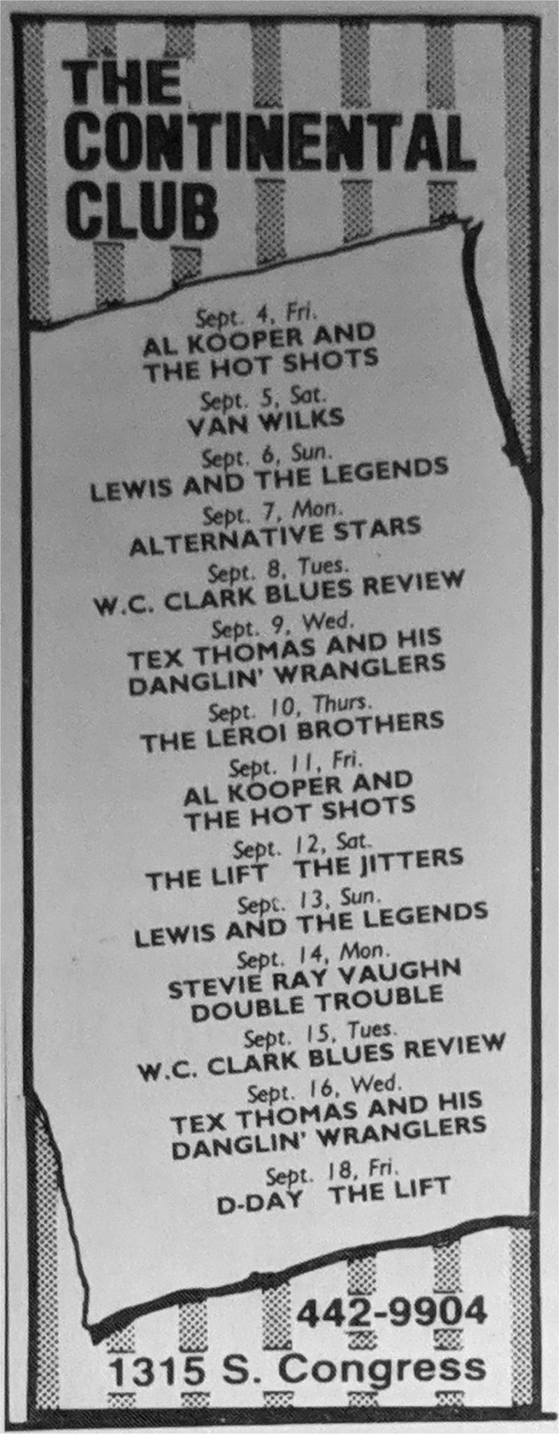 Early Double Trouble Newspaper Advert