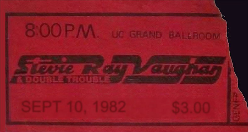 1982 Double Trouble Ticket Stub