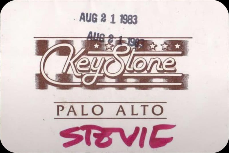 1983 Double Trouble Tour Pass