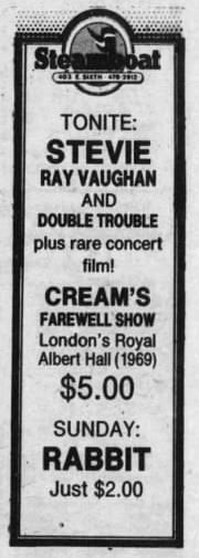 Early Double Trouble Newspaper Advert