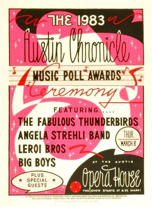 1983 Austin Chronicle Music Awards