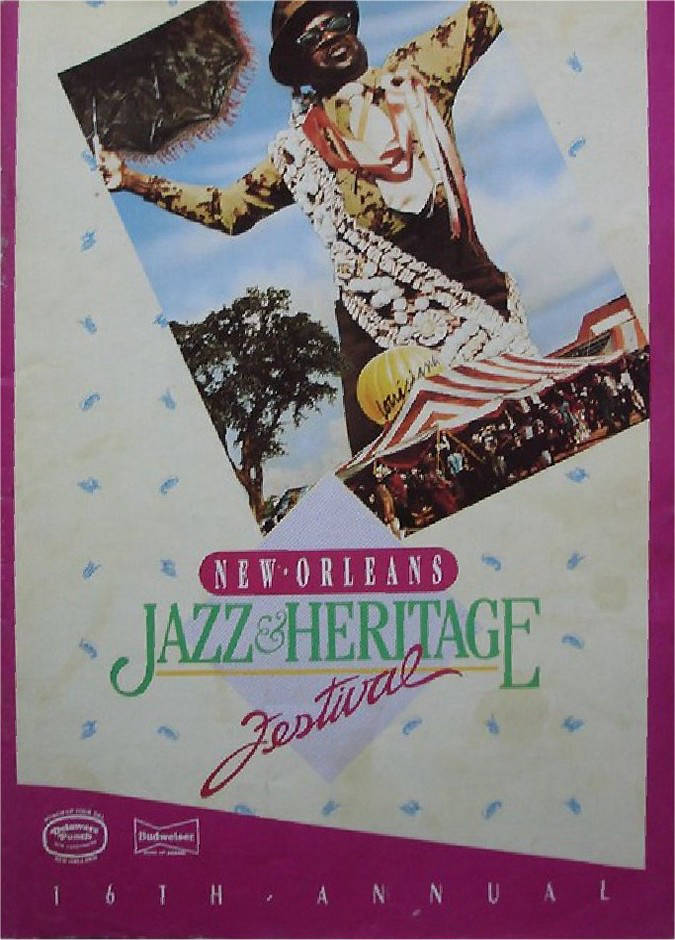 1985 New Orleans Jazz and Heritage Festival Program