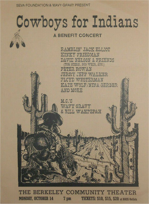 1985 Cowboys for Indians Benefit Concert