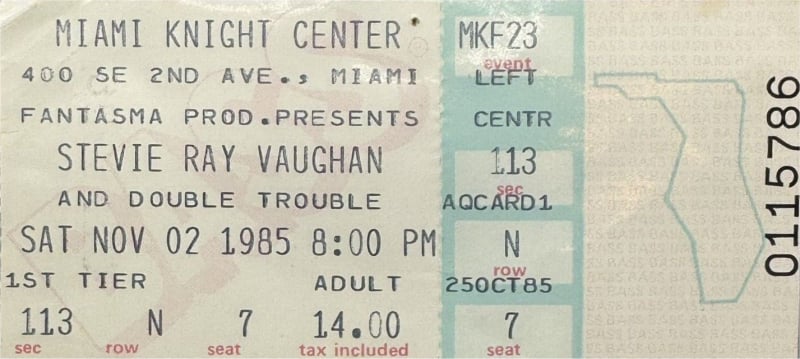 Soul to Soul Tour Ticket Stub