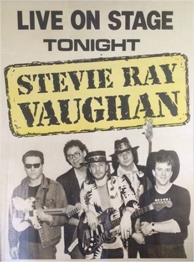 Stevie Ray Vaughan Saturday Night Live Poster