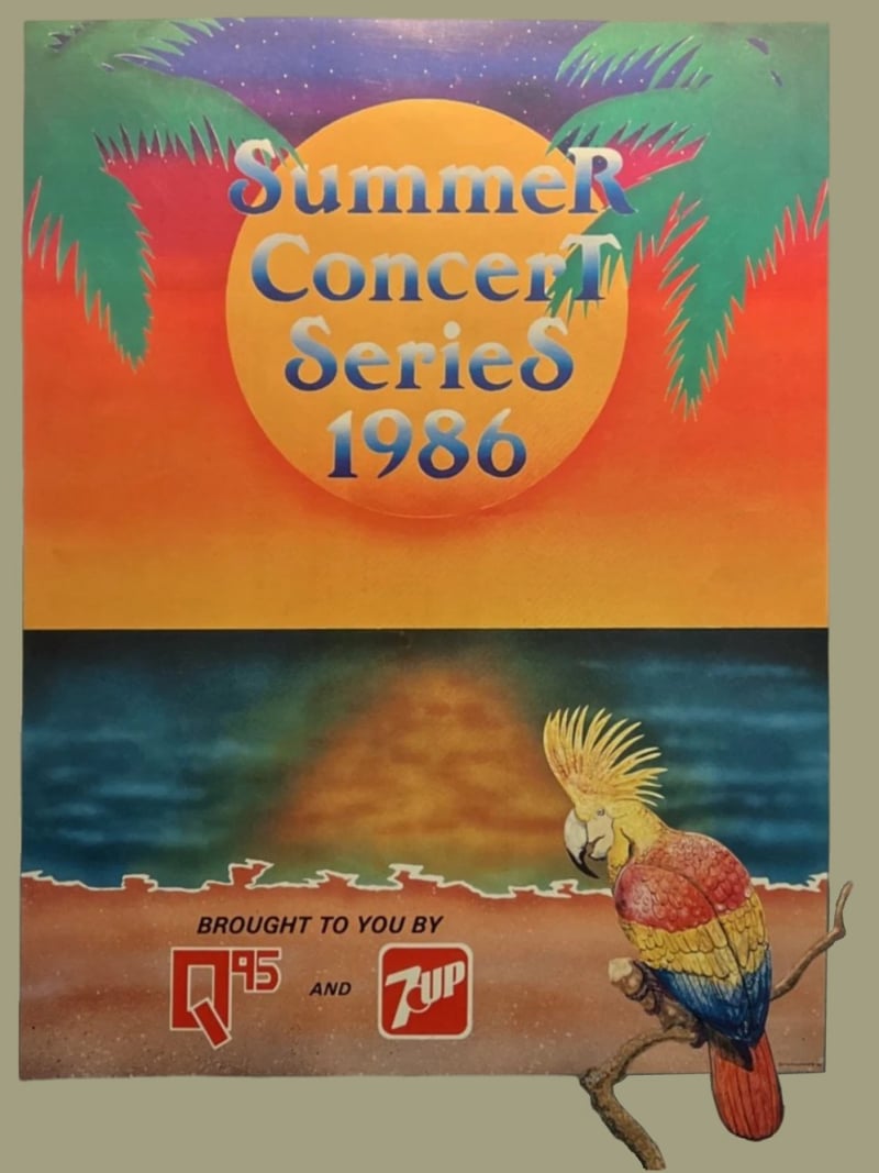 1986 Summer Concert Series - Sports and Music Center, Indianapolis, IN