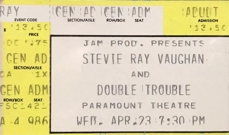 Soul to Soul Tour Ticket Stub