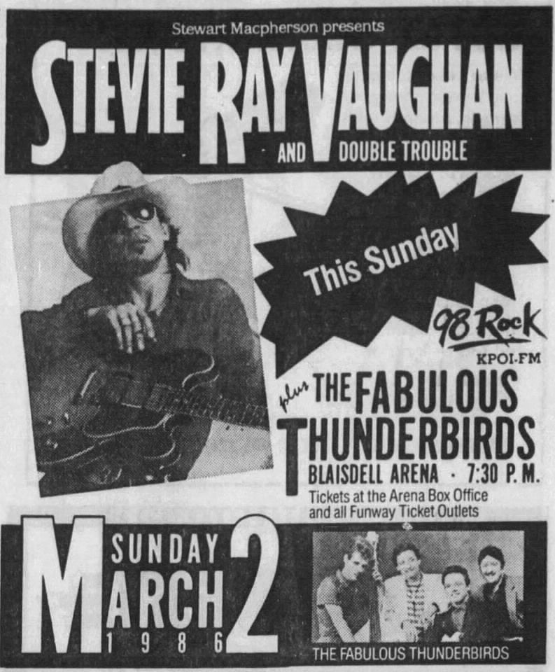 Soul to Soul Tour Newspaper Adverts