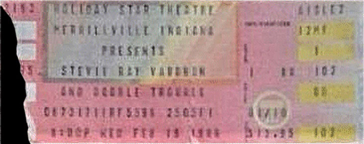 Soul to Soul Tour Ticket Stub