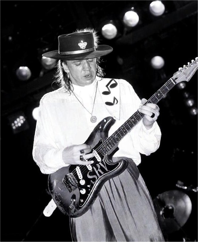 Stevie Ray Vaughan - Pier 84, NYC, 15th Aug 1987.