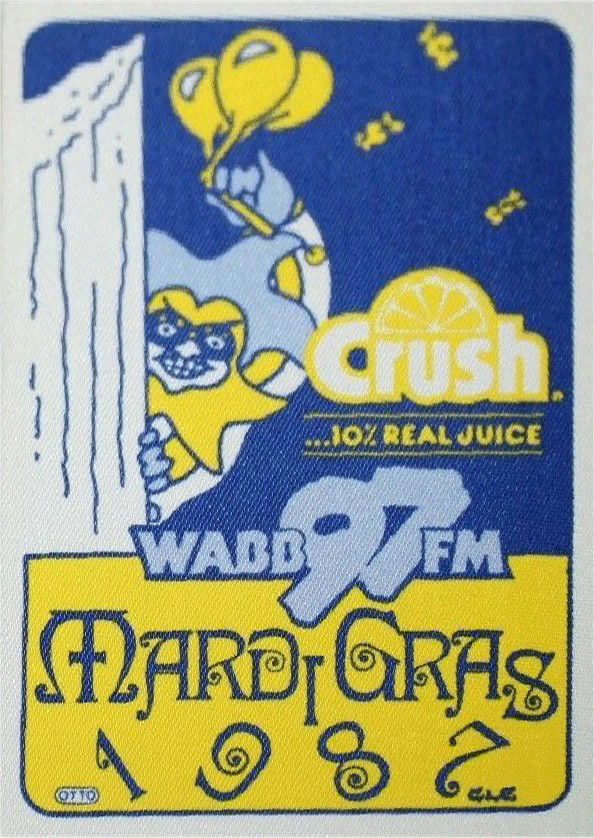 Mardi Gras 1987 Pass