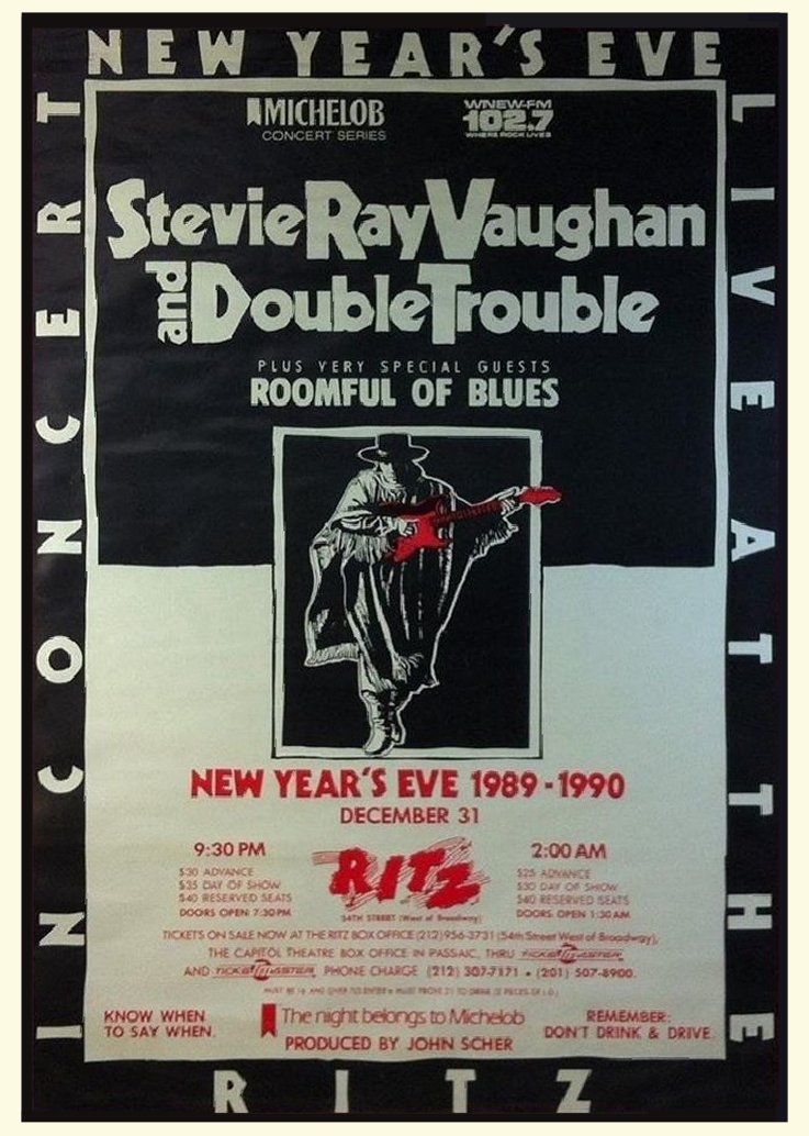New Years Eve 1989 Gig Poster