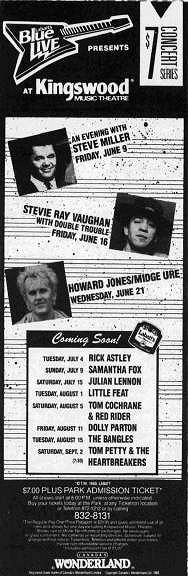 In Step Tour Newspaper Advert