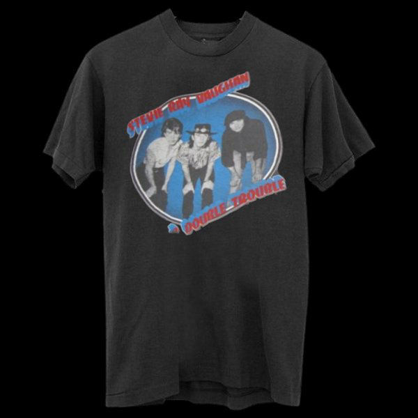 Early Stevie Ray Vaughan and Double Trouble T-Shirt