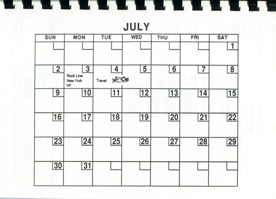 In Step Tour Itinerary